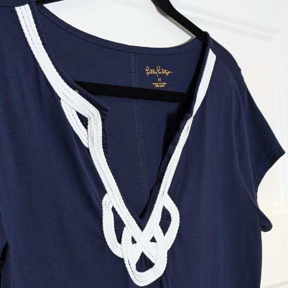 LILLY PULITZER Brewster T- Shirt Dress SZ M - Picture 8 of 11